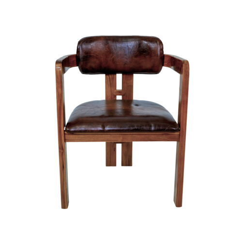 Teak Solid Wood Accent Chair