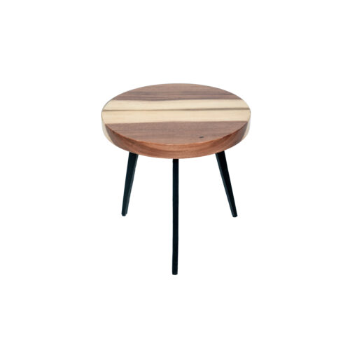 Epoxy Side Table (Clear) - Image 2