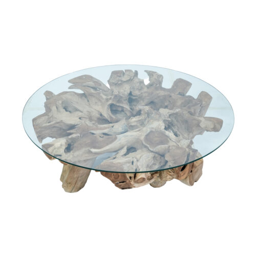 Amara Teak Root Coffee Table - Image 4