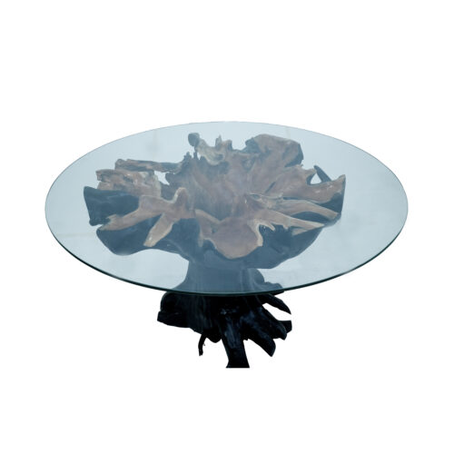 Teak Root Dining Table (Flower) - Image 2