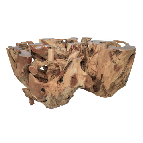 Amara Teak Root Coffee Table - Image 7
