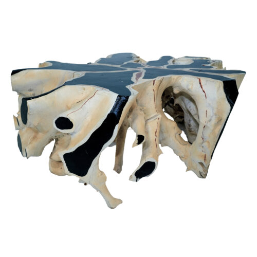 Ivory Teak Root Coffee Table - Image 4
