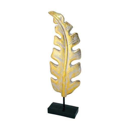 Gold Feather Decor