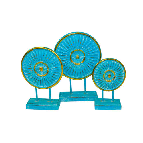 Fan decor (Blue)