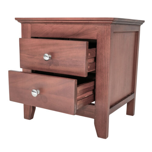 Mahogany Solid Wood Night Stand - Image 2